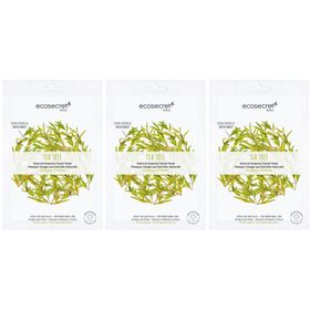 Ecosecret Masque Visage Teebaum Purifiant 100 % Coton