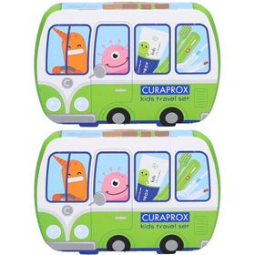CURAPROX Kids Reiseset grün