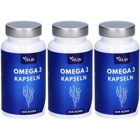 VeLife Omega 3 aus Algen Kapseln