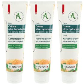 BIOnaturis Ultra-feuchtigkeitsspendende Kartoffel-Fußcreme