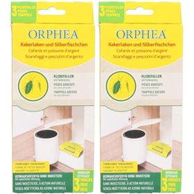 Orphea Klebefallen für Kakerlaken und Silberfischchen