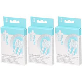 edel+white Sonic Generation Whitening Fleckenentferner Dual Clean Bürstenköpfe