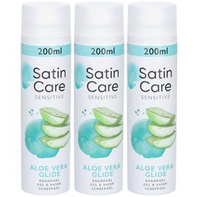 Gillette Satin Care Intimpflege Rasiergel Damen Gel Aloe Vera