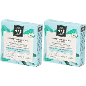 N.A.E. Festes Reinigungsshampoo Bio für schnell fettendes Haar