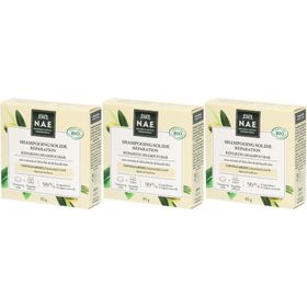 N.A.E. Festes Reparatur-Shampoo Bio mit Olive & Basilikum
