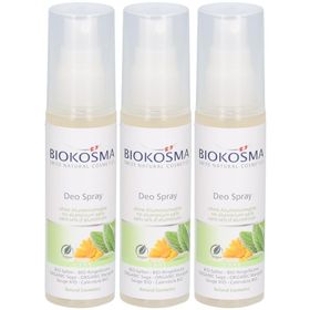 BIOKOSMA Deo-Spray mit Bio-Salbei und Bio-Ringelblume, ohne Aluminiumsalze
