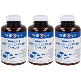 NORSAN Omega-3 Fischöl Kaps (n) Ds 120 Stk x3