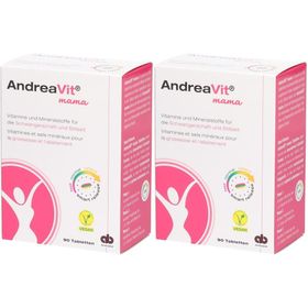AndreaVit mama – Vitamine und Mineralstoffe für Schwangerschaft und Stillzeit