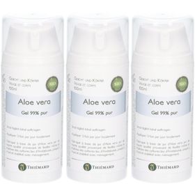Thiémard Aloe Vera Gel 99 % rein, Bio, für Gesicht und Körper