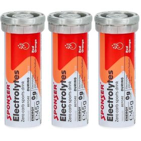 SPONSER Sportgetränk – Elektrolyte – Brausetabletten – Blutorange