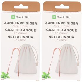 Quick Aid Zungenreiniger aus Kupfer