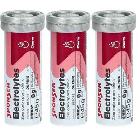 SPONSER Sportgetränk – Elektrolyte – Brausetabletten – Kirsche