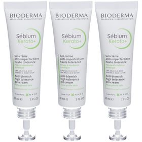 BIODERMA Sébium Kerato+ Gel crème anti-imprefections haute tolérance