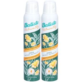BATISTE Naturally Shampooing Sec - Thé Vert et Camomille
