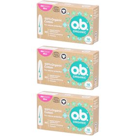 O.B® Bio-Tampons aus Bio-Baumwolle - Mini
