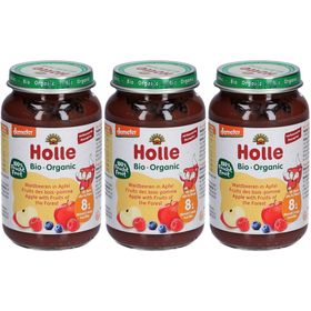 Holle Bio Waldbeeren in Apfel ab dem 8. Monat
