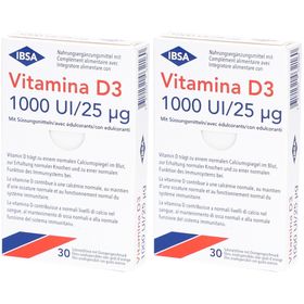 IBSA Vitamine D3 1000 U.I. / 25µg Film orodispersible au goût d'orange