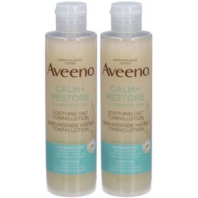Aveeno® CALM+RESTORE Hafer Toning Lotion für empfindliche Haut, parfümfrei