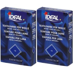 IDEAL Teinture pour Laine, Soie et Nylon - 16 Bleu franc