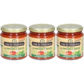 Terre di Sangiorgio Bio Tomatensauce mit Basilikum
