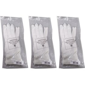 Hausella Baumwollhandschuhe weiß Größe M