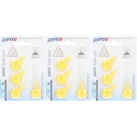 Paro® 3Star-Grip Interdentalbürsten 2.6 mm Gelb