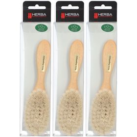 HERBA Brosse à bébé en bois de hêtre