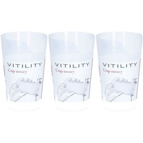 VITILITY Becher mit Nasenausschnitt