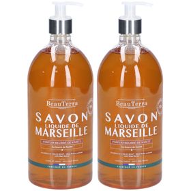 BeauTerra Savon Liquide de Marseille - Karité 1L