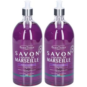 BeauTerra Savon Liquide de Marseille - Lavande