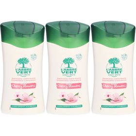 L'ARBRE VERT Crème de douche écologique Fleurs de Cerisier