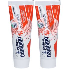 Pasta del Capitano Dentifrice au bicarbonate de soude à la menthe bio