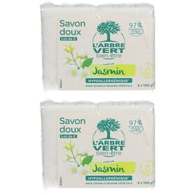 L'ARBRE VERT Ökologische Seife mit Bio-Jasmin-Extrakten