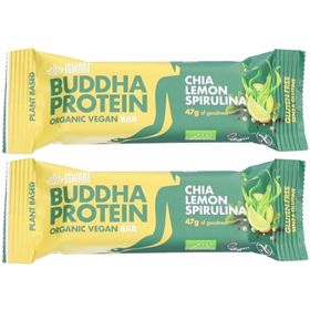 ISWARI Buddha Protein - Barre protéinée Chia, Citron et Spiruline bio