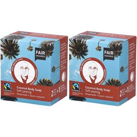 FAIR SQUARED Körperseife Coco - Sanftes Peeling