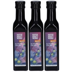 NATURKRAFTWERKE® Huile d'olive d'Italie Extra Vierge Demeter