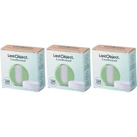 LastObject 7 Pads démaquillants réutilisables avec étui vert
