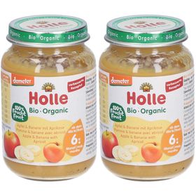 Holle Bio-Apfel und Banane mit Aprikose