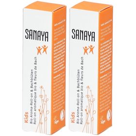 SANAYA Roll On Aromatique bio & Fleurs de Bach Kids