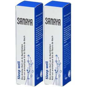 SANAYA Roll On Aromatique Bio & Fleurs de Bach Sleep Well