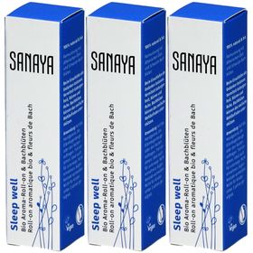 SANAYA Roll On Aromatisch Bio & Bachblüten Sleep Well
