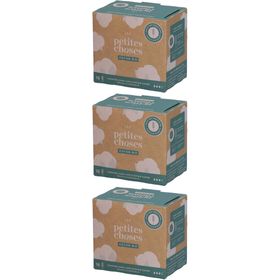 LES PETITES CHOSES Tampons en coton bio sans applicateur Super