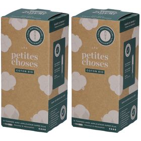 LES PETITES CHOSES Tampons aus Bio-Baumwolle mit Super Plus Applikator