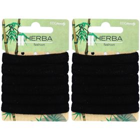 HERBA Fashion Haargummi Ø5cm Schwarz