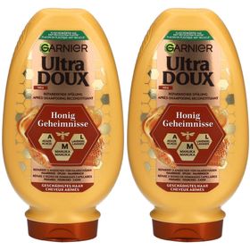 GARNIER Ultra Doux Après-Shampooing Réparateur 3 Miels Cheveux Abîmés