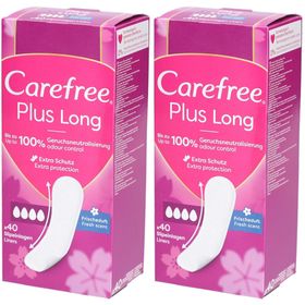Carefree - Slipeinlagen "Plus Long" Frischeduft