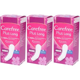 Carefree - Slipeinlagen "Plus Long" Frischeduft