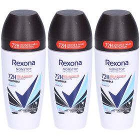 Rexona® Antitranspirant Deo Roll-on Nonstop Protection 72 H Invisible Aqua