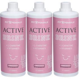 FitNFemale Active Drink – Geschmack Greentea Lime