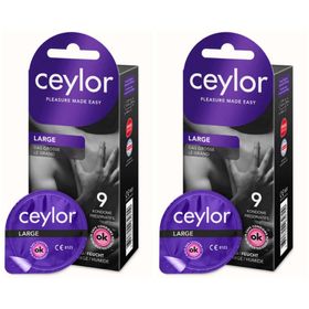 CEYLOR Préservatif Large Super Glide
